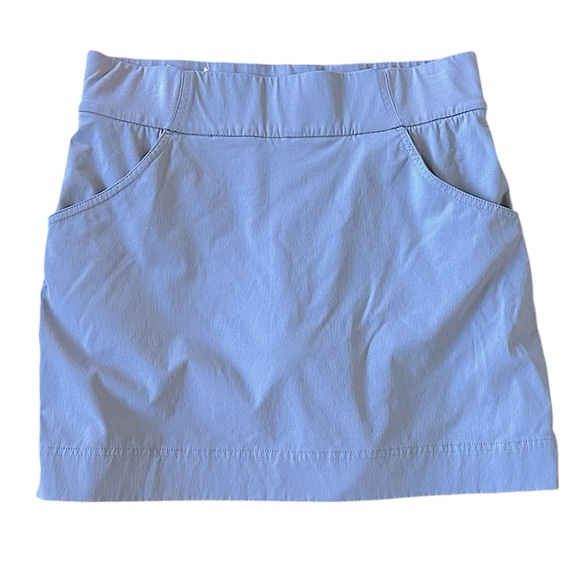 Columbia Pants - COLUMBIA lavender/gray elastic waist skort size Medium